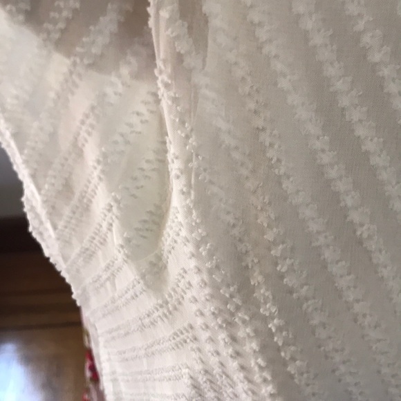 Molly Bracken dress white textured chevron - Picture 4 of 7